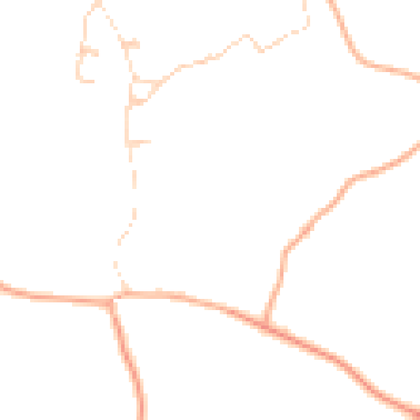 Daytime road noise heatmap for NR11 7NS