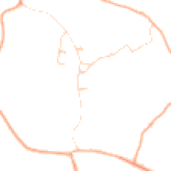 Daytime road noise heatmap for NR11 7NW