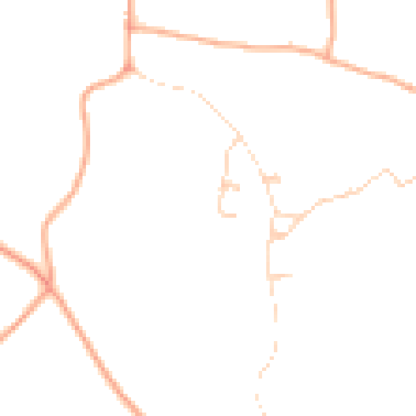 Daytime road noise heatmap for NR11 7NZ