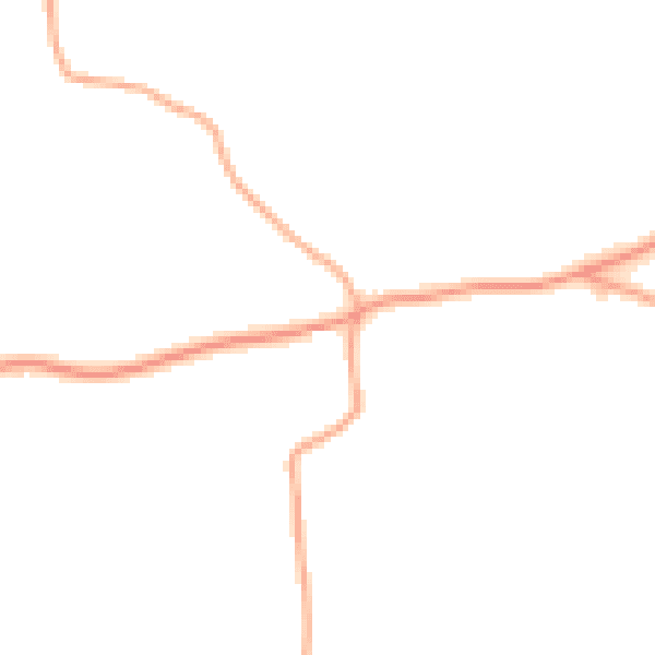 Daytime road noise heatmap for NR11 7PR
