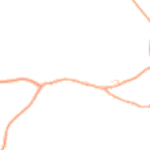 Daytime road noise heatmap for NR11 8AG