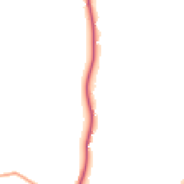 Daytime road noise heatmap for NR11 8PA