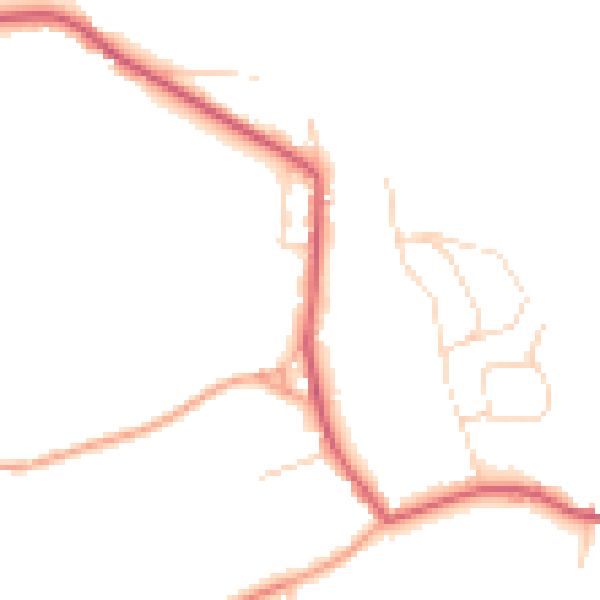 Daytime road noise heatmap for NR12 0AA