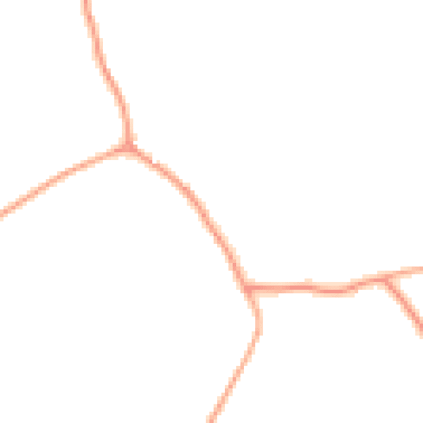 Daytime road noise heatmap for NR12 0AJ