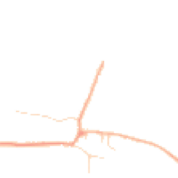 Daytime road noise heatmap for NR12 0AL