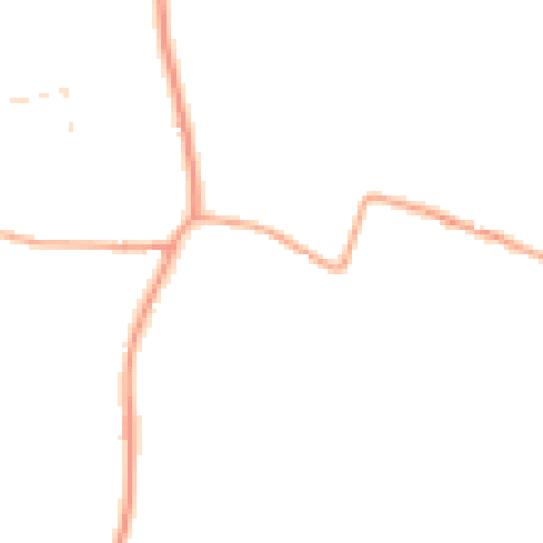 Daytime road noise heatmap for NR12 0DH