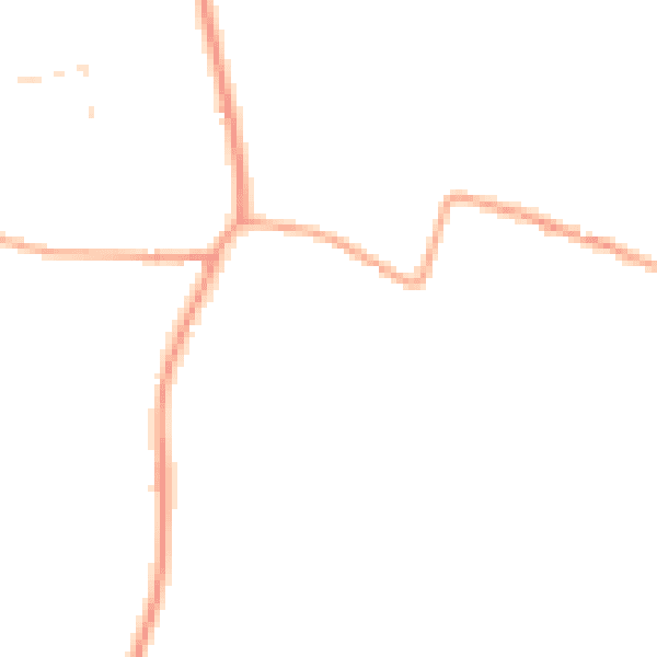 Daytime road noise heatmap for NR12 0DQ