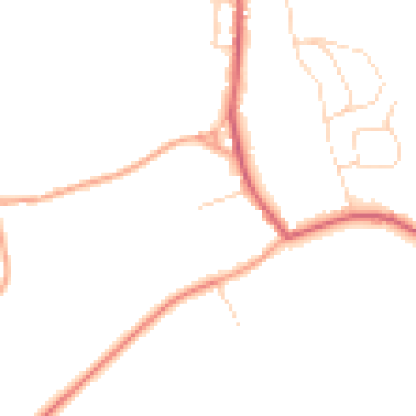 Daytime road noise heatmap for NR12 0FA