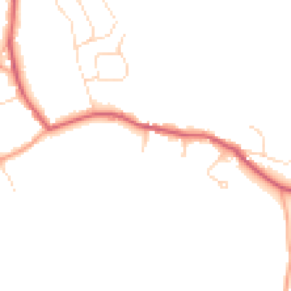 Daytime road noise heatmap for NR12 0HA