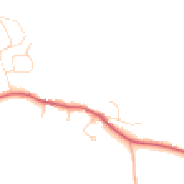 Daytime road noise heatmap for NR12 0HH