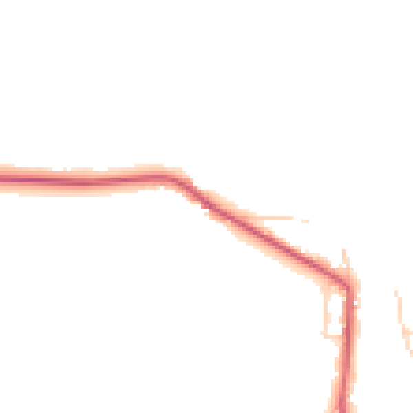 Daytime road noise heatmap for NR12 0JQ