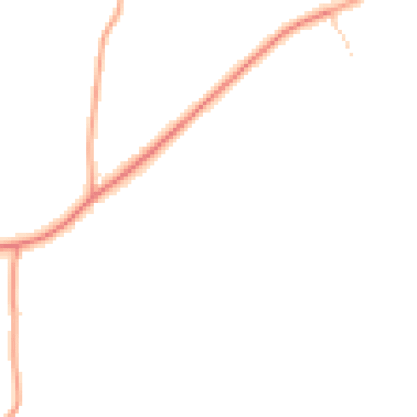 Daytime road noise heatmap for NR12 0LH