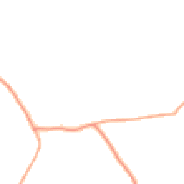 Daytime road noise heatmap for NR12 0QR