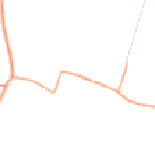 Daytime road noise heatmap for NR12 0SH