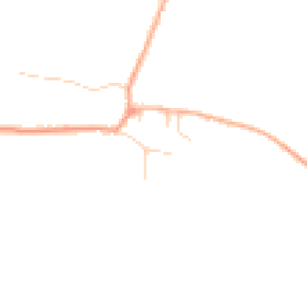 Daytime road noise heatmap for NR12 0UB