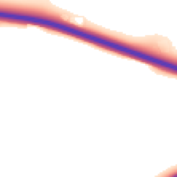 Daytime road noise heatmap for NR12 7BS