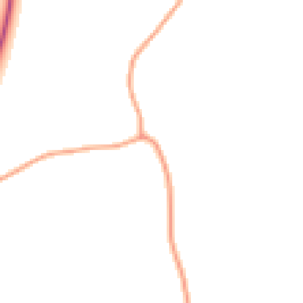 Daytime road noise heatmap for NR12 7DA