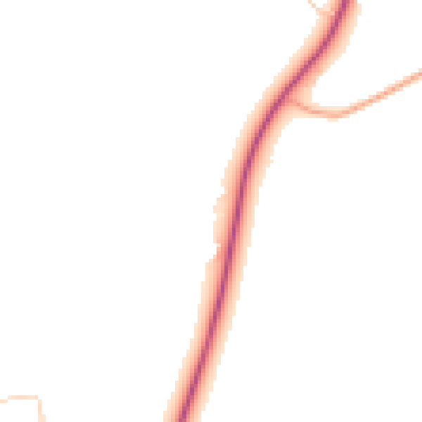 Daytime road noise heatmap for NR12 7DB