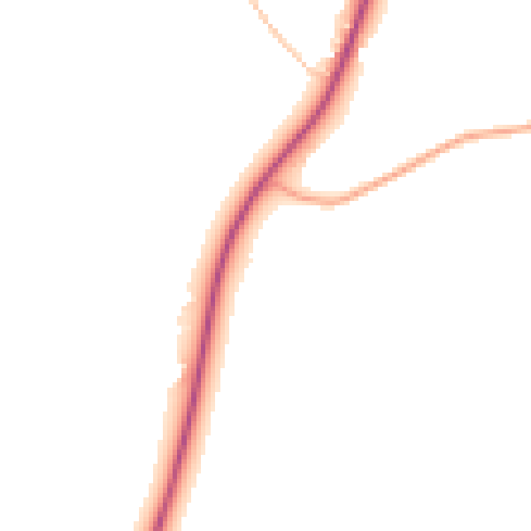 Daytime road noise heatmap for NR12 7DD