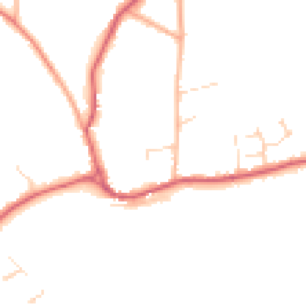 Daytime road noise heatmap for NR12 7HG