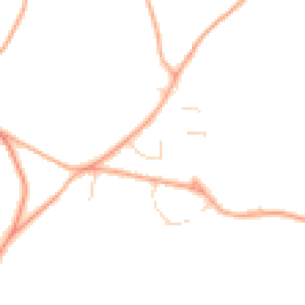 Daytime road noise heatmap for NR12 7LH