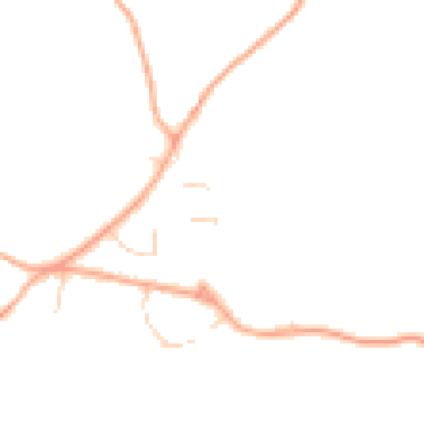 Daytime road noise heatmap for NR12 7LN