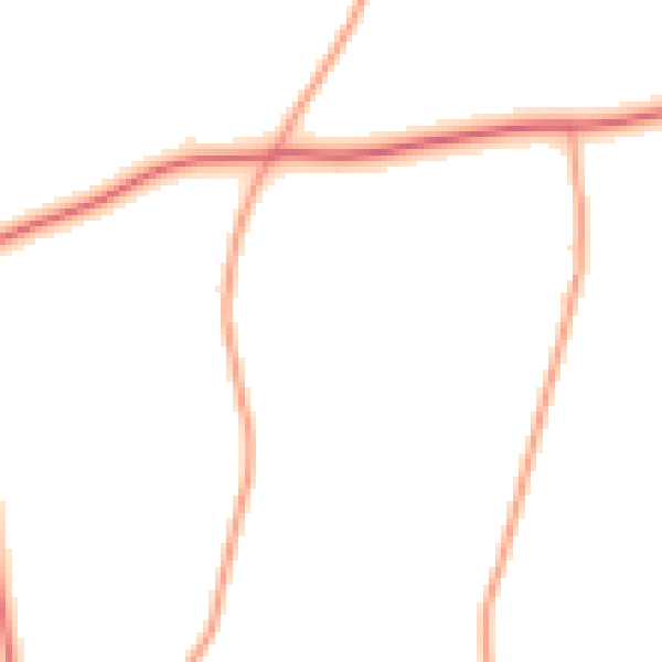 Daytime road noise heatmap for NR12 7NP