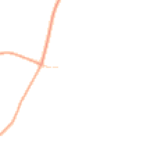 Daytime road noise heatmap for NR12 8AS