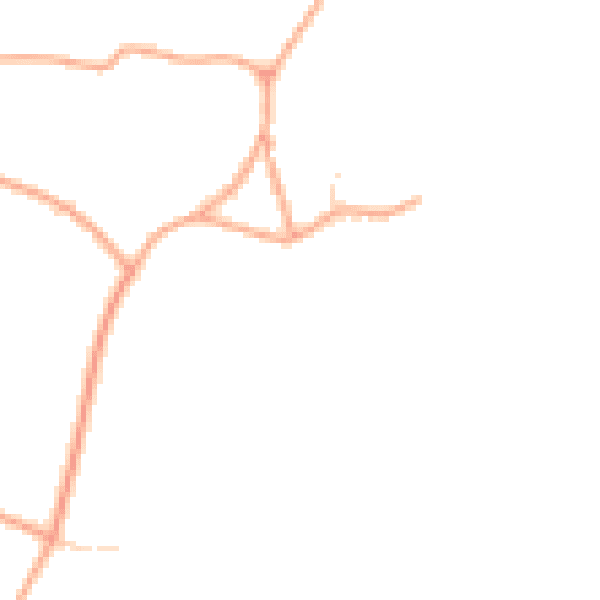 Daytime road noise heatmap for NR12 8AU