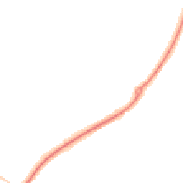 Night-time road noise heatmap for NR12 8GH