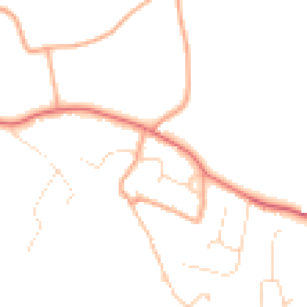 Daytime road noise heatmap for NR12 8PD