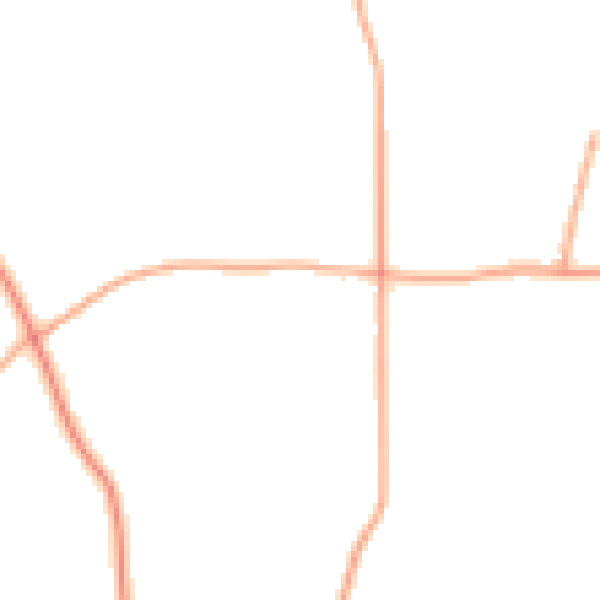 Daytime road noise heatmap for NR12 8YP