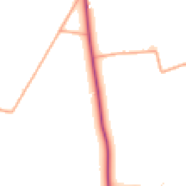 Daytime road noise heatmap for NR12 9EX