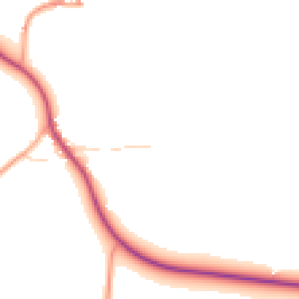 Daytime road noise heatmap for NR12 9NQ