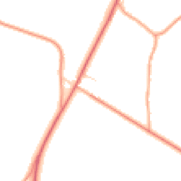 Daytime road noise heatmap for NR13 3AB