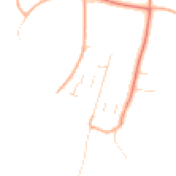 Daytime road noise heatmap for NR13 3AD