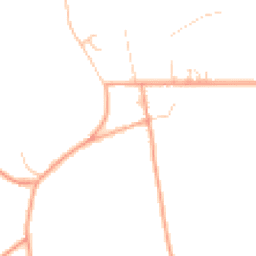 Daytime road noise heatmap for NR13 3AJ