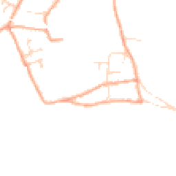 Daytime road noise heatmap for NR13 3AR
