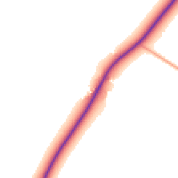 Daytime road noise heatmap for NR13 3AS