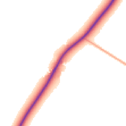 Daytime road noise heatmap for NR13 3AT