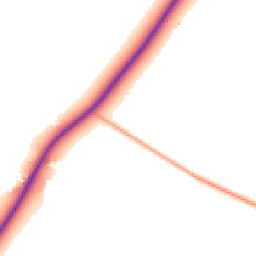 Daytime road noise heatmap for NR13 3AU