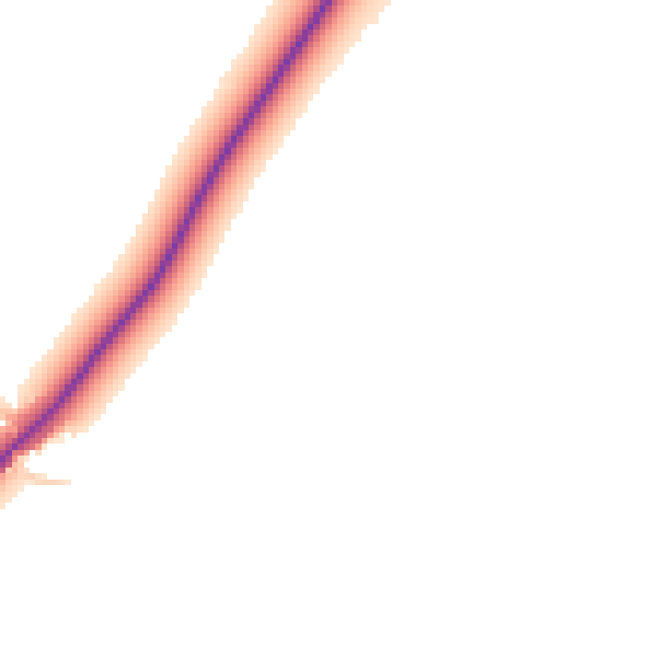 Daytime road noise heatmap for NR13 3AY