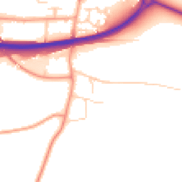 Daytime road noise heatmap for NR13 3DL