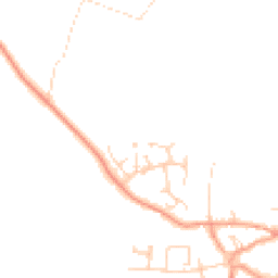 Daytime road noise heatmap for NR13 3DR