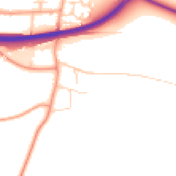Daytime road noise heatmap for NR13 3DS
