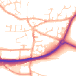 Daytime road noise heatmap for NR13 3DU