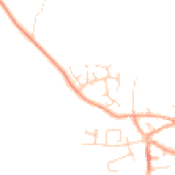 Daytime road noise heatmap for NR13 3ED