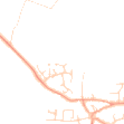 Daytime road noise heatmap for NR13 3EL