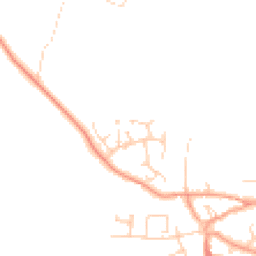 Daytime road noise heatmap for NR13 3EN