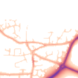 Daytime road noise heatmap for NR13 3FU